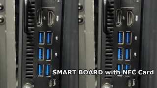ไวท์บอร์ดดิจิทัลแบบโต้ตอบ ProSeries – RAM 16GB, พื้นที่เก็บข้อมูล 256GB และศูนย์รักษาความปลอดภัย NFC