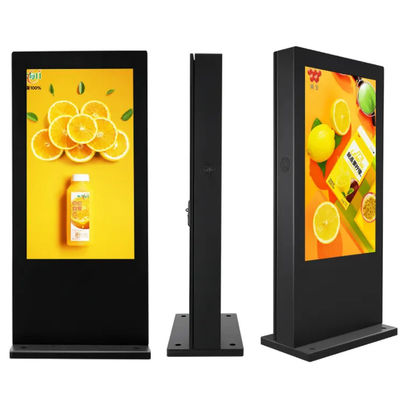 LCD การโฆษณา บอร์ดป้ายดิจิตอลภายนอก IP65 กันฝุ่น กันน้ํา