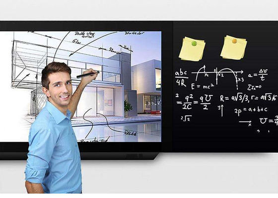 86 นิ้ว LED Smart Touch ดิจิตอล Blackboard อินเตอร์เอ็กซ์เตอร์โรงเรียนห้องเรียน
