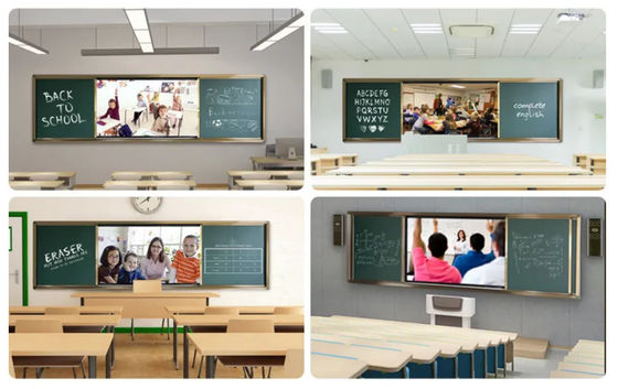 86 นิ้ว ดันดึง ดิจิตอล Chalk Board สมาร์ทแม่เหล็ก สําหรับการศึกษา การฝึกอบรม