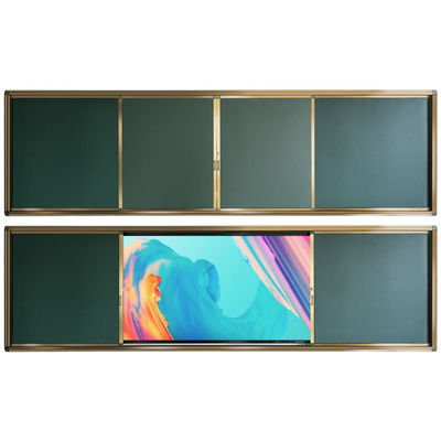 4K 86 นิ้ว Smart Digital Blackboard สําหรับห้องเรียน อินเตอร์เอ็กซ์ 40 จุดสัมผัส