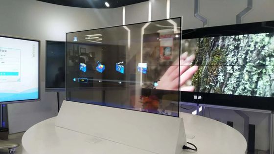 โปรแกรมโฆษณา หน้าจอ OLED กระจกกระจก