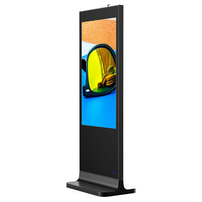 4K Standing LED Advertising Screen 1920x1080 พร้อมการเก็บข้อมูล 16GB การติดตั้ง