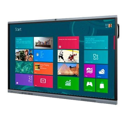4K Interactive Touch Screen Whiteboard 75 นิ้ว บอร์ดสมาร์ทสําหรับภายใน