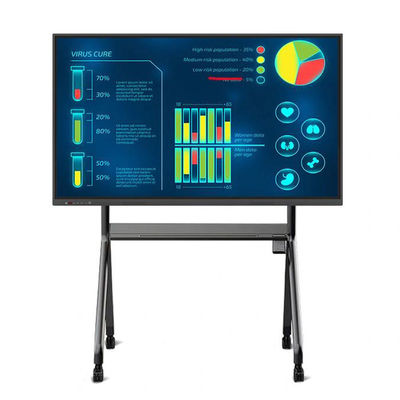 4K สัมผัสอินเตอร์เอ็กซ์ทรัคทีฟ บอร์ดสีขาว Multi Touch สัมผัสอินเตอร์เอ็กซ์ทรัคติฟ บอร์ดสีขาว 55 นิ้ว