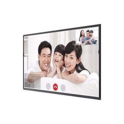 4K อิเล็กทรอนิกส์ อินเตอร์เอคทีฟ ทัชสกรีน บอร์ดสีขาว สําหรับสํานักงานฝึกอบรมการศึกษา