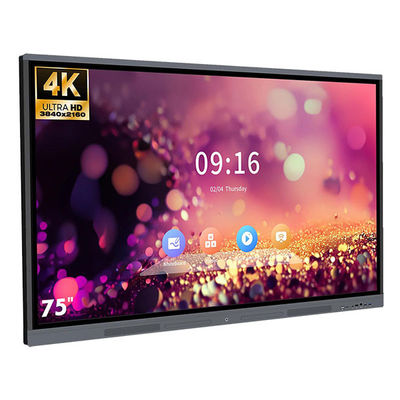 4K Flat Digital Multi Touch Interactive Whiteboard 86 การใช้งานของกระดานสีขาว