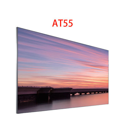 55 นิ้ว LED สัมผัสอินเตอร์เอกทีฟ บอร์ดสีขาว 3840hz บริการด้านหน้า