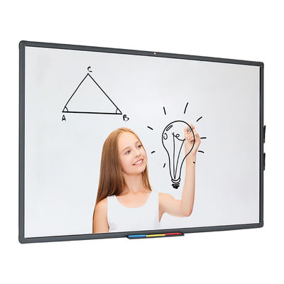 86 นิ้ว Multi-purpose อัจฉริยะ อิเล็กทรอนิกส์ อินเตอร์เอกทีฟี เซนเซนเชียล Whiteboard