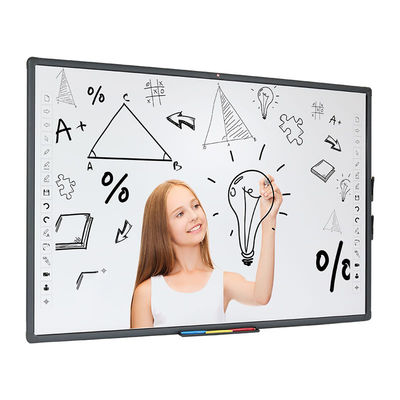 86 นิ้ว Multi-purpose อัจฉริยะ อิเล็กทรอนิกส์ อินเตอร์เอกทีฟี เซนเซนเชียล Whiteboard