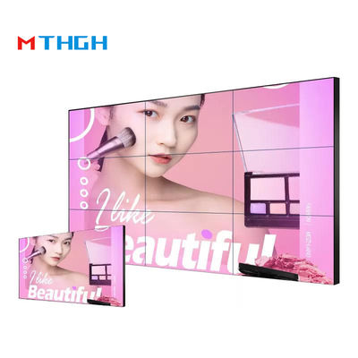 65 นิ้ว Uhd วิดีโอ วอลล์ Lcd Multi Screen With Wide Viewing Angle