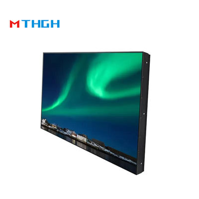 55 นิ้ว 4k 8k ผนังติดตั้งโฆษณาทางการค้า วิดีโอ Lcd Splicing Screen