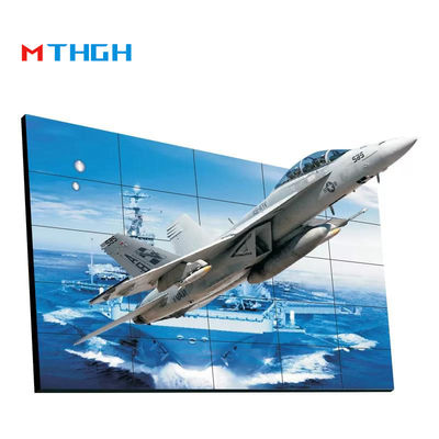 4K 75 นิ้ว วิดีโอ Splicing Wall Splicing Screen 1080p Hd มอนิเตอร์พานีล พร้อมโปรแกรม