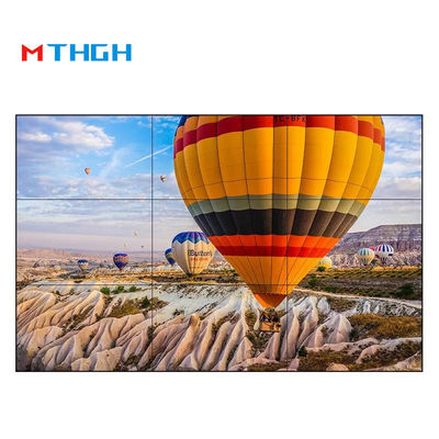 1080P สูง 3500: 1 คอนตรัส LCD สปายซิ่ง สกรีน 55 นิ้ว LCD วิดีโอ วอลล์