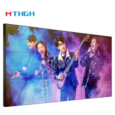 1080P สูง 3500: 1 คอนตรัส LCD สปายซิ่ง สกรีน 55 นิ้ว LCD วิดีโอ วอลล์