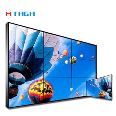 65 นิ้ว Lcd Splicing Screen Embedded Lcd Splicing Wall ความตอบสนอง 12ms