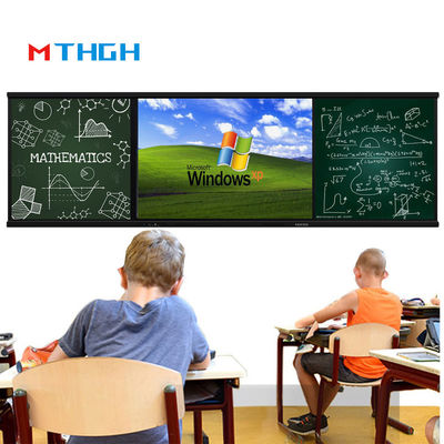 หน้าจอสัมผัส 75 นิ้ว Smart Nano Blackboard ทั้งหมดในแผ่นสื่อปฏิสัมพันธ์หนึ่ง