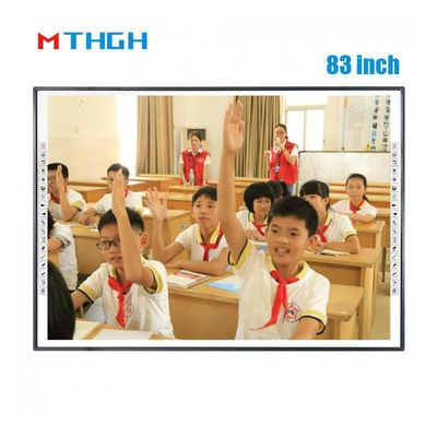 83 นิ้ว Smart Interactive Whiteboard 60000 ชั่วโมง 40 จุดติดผนัง