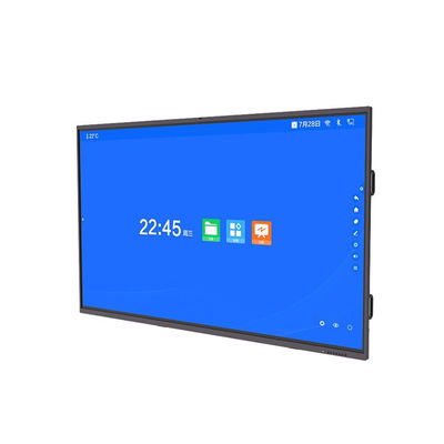 โป๊ไวท์บอร์ดจอสัมผัสอินเตอร์เอ็กเตอร์เรด 98 นิ้ว พร้อมเชื่อมต่อ USB/VGA/WiFi
