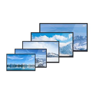 65 นิ้ว Black Frame อินเตอร์เอคทีฟ ทัชสกรีน Whiteboard พร้อมเครื่องเสียง 1x10W