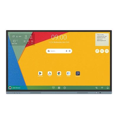 มอนิเตอร์จอสัมผัสขนาด 86 นิ้ว 8GB 128G SSD Smart Digital Board