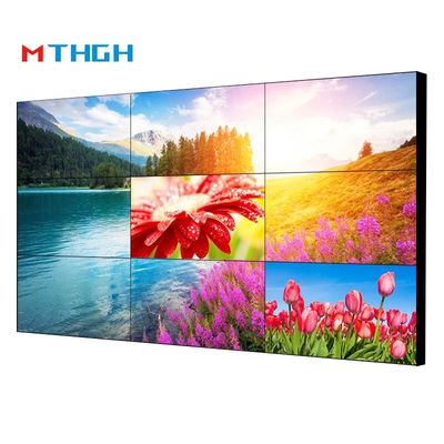 ผนังวิดีโอ LCD ความละเอียดสูง 75 นิ้ว 72% สี Gamut Display ผนังติดตั้ง / ลงใน