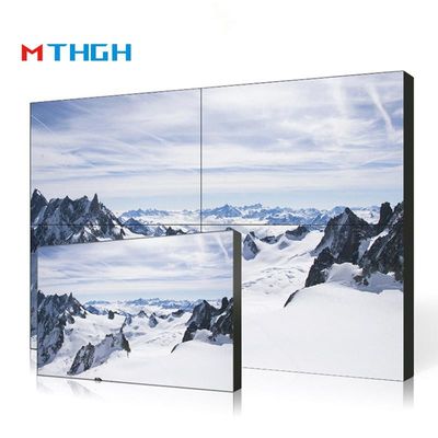 ผนังวิดีโอ LCD ความละเอียดสูง 75 นิ้ว 72% สี Gamut Display ผนังติดตั้ง / ลงใน