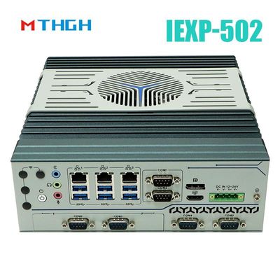 IEXP-502 Industrial Mini PC With Mini PCIe Expansion Slot ระบบปฏิบัติการ Windows/Linux