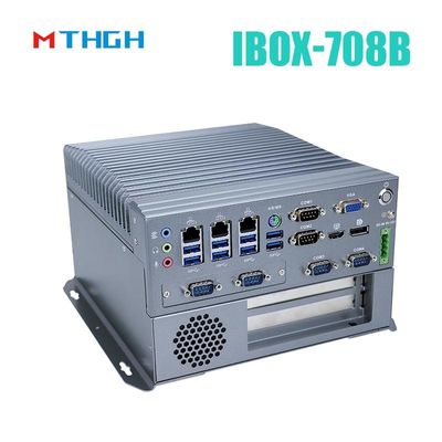 มินิคอมพิวเตอร์อุตสาหกรรมไร้พัดลม พร้อมโปรเซสเซอร์ I5 6500T CPU AMD R9 5900HX และ 8GB DDR4