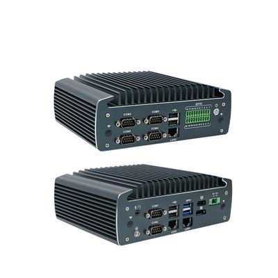 IBOX-1226 J6412 มินิคอมพิวเตอร์อุตสาหกรรมไร้พัดลม พร้อม RAM 32GB และการเข้า DC 12V