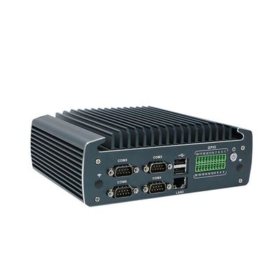 IBOX-1226 J6412 มินิคอมพิวเตอร์อุตสาหกรรมไร้พัดลม พร้อม RAM 32GB และการเข้า DC 12V
