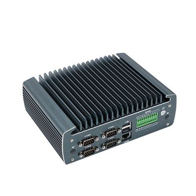 IBOX-1226 J6412 มินิคอมพิวเตอร์อุตสาหกรรมไร้พัดลม พร้อม RAM 32GB และการเข้า DC 12V