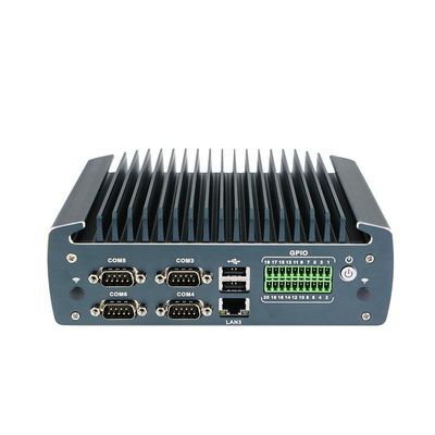 IBOX-1226 J6412 มินิคอมพิวเตอร์อุตสาหกรรมไร้พัดลม พร้อม RAM 32GB และการเข้า DC 12V