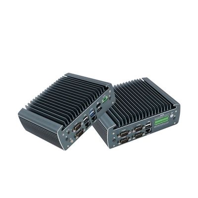 IBOX-1226 J6412 มินิคอมพิวเตอร์อุตสาหกรรมไร้พัดลม พร้อม RAM 32GB และการเข้า DC 12V