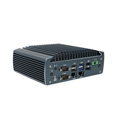 IBOX-1226 J6412 มินิคอมพิวเตอร์อุตสาหกรรมไร้พัดลม พร้อม RAM 32GB และการเข้า DC 12V