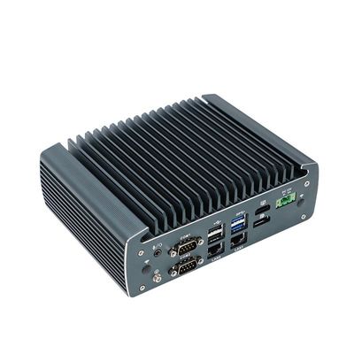 IBOX-1226 J6412 มินิคอมพิวเตอร์อุตสาหกรรมไร้พัดลม พร้อม RAM 32GB และการเข้า DC 12V