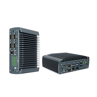 IBOX-1226 J6412 มินิคอมพิวเตอร์อุตสาหกรรมไร้พัดลม พร้อม RAM 32GB และการเข้า DC 12V