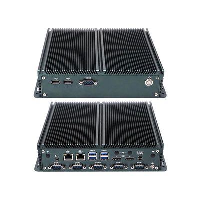 รับรอง IBOX-1326 Quad Core N100 Industrial Mini PC พร้อม 2*Intel I211 AT LAN