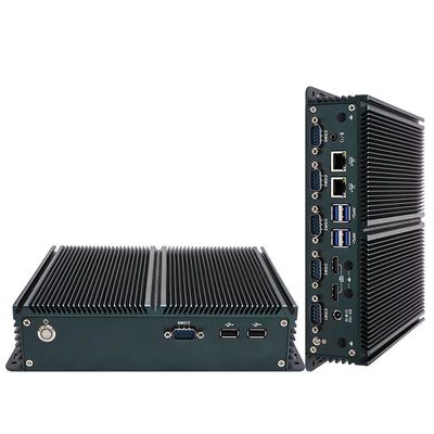 รับรอง IBOX-1326 Quad Core N100 Industrial Mini PC พร้อม 2*Intel I211 AT LAN