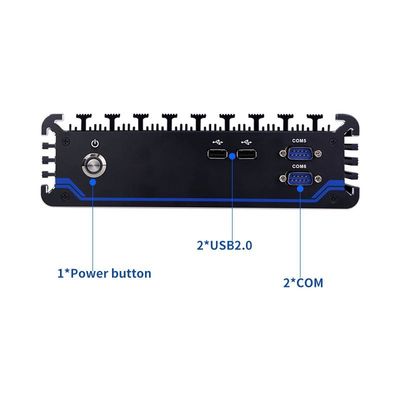 IBOX-3026 เครื่องประมวลผลอุตสาหกรรมขนาดเล็กไร้พัดลม 1135G7 พร้อมการรับรอง CE FCC ROHS