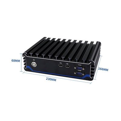 IBOX-3026 เครื่องประมวลผลอุตสาหกรรมขนาดเล็กไร้พัดลม 1135G7 พร้อมการรับรอง CE FCC ROHS