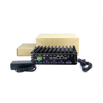 IBOX-3026 เครื่องประมวลผลอุตสาหกรรมขนาดเล็กไร้พัดลม 1135G7 พร้อมการรับรอง CE FCC ROHS
