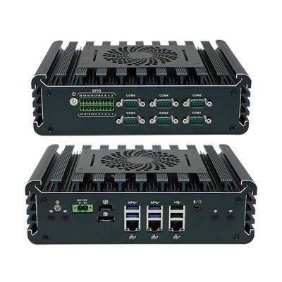 Quad Core IBOX-3126 Mini PC 3* Intel I225-V 2.5G LAN สถานที่ทํางานอุตสาหกรรม