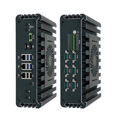 Quad Core IBOX-3126 Mini PC 3* Intel I225-V 2.5G LAN สถานที่ทํางานอุตสาหกรรม