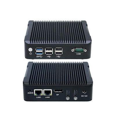 นาโน-N5 พลัส อินดัสเตรียล มินิคอมพิวเตอร์ Quad Core J3710 1XMSATA 2.5 HDD 2XUSB30