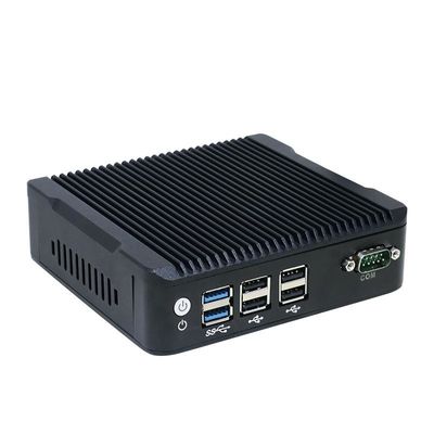 นาโน-N5 พลัส อินดัสเตรียล มินิคอมพิวเตอร์ Quad Core J3710 1XMSATA 2.5 HDD 2XUSB30