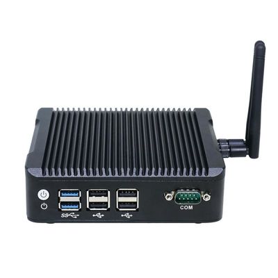 นาโน-N5 พลัส อินดัสเตรียล มินิคอมพิวเตอร์ Quad Core J3710 1XMSATA 2.5 HDD 2XUSB30