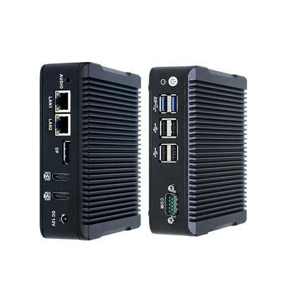 นาโน-N5 พลัส อินดัสเตรียล มินิคอมพิวเตอร์ Quad Core J3710 1XMSATA 2.5 HDD 2XUSB30
