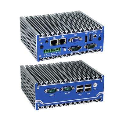 นาโนไทเทเนียม สีเทา อุตสาหกรรม มินิคอมพิวเตอร์ N11 DC 12V Input 2XIntel I210-AT/I211-AT 1000M