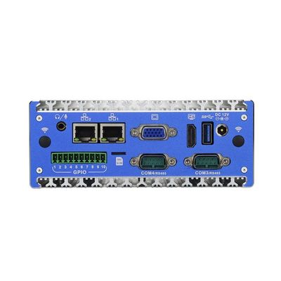 นาโนไทเทเนียม สีเทา อุตสาหกรรม มินิคอมพิวเตอร์ N11 DC 12V Input 2XIntel I210-AT/I211-AT 1000M